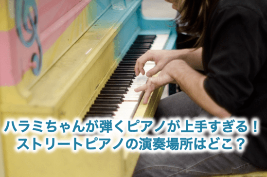 ハラミ ピアノ 都庁ピアノで超絶演奏 挫折からの反響、人生が変わったハラミちゃん