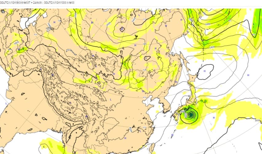 台風14号の進路予想 米軍ヨーロッパwindyや気象庁で最新情報紹介 Enjoy Life